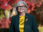 Governor-General Sam Mostyn, photographed at Government House in Canberra. 