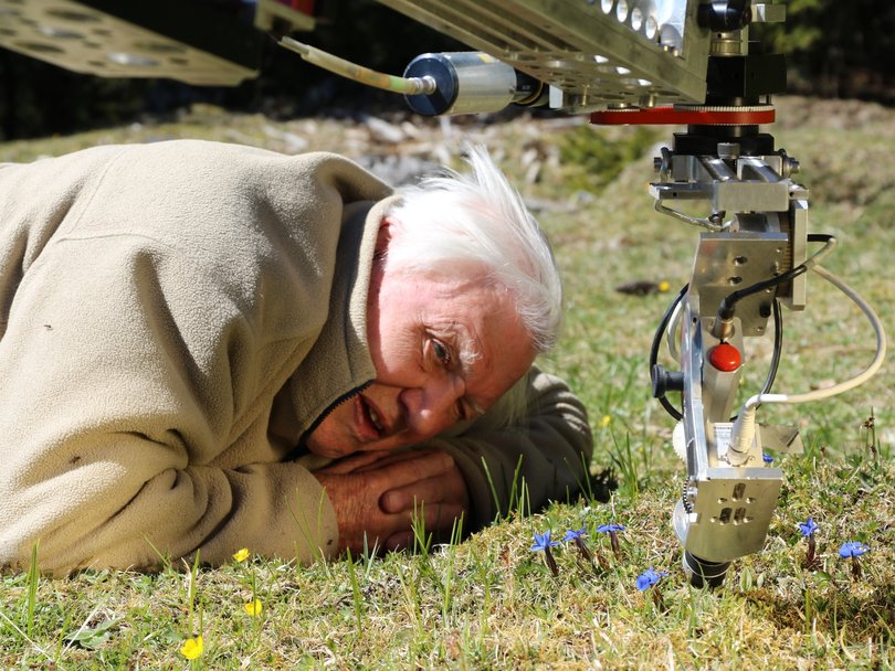 David Attenborough has always championed technological advances in film making.