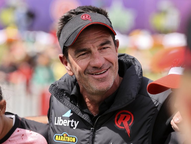 Simon Helmot led the Melbourne Renegades to a title in 2024. Martin Keep/Getty Images