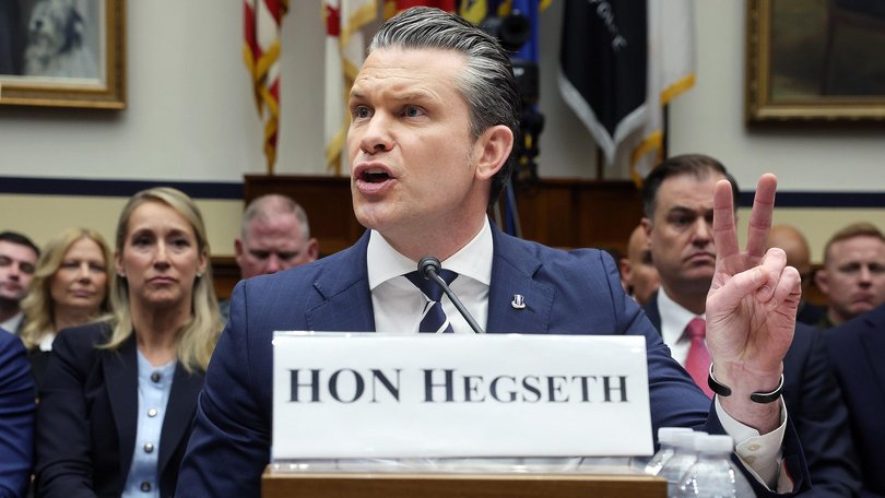 Defense Secretary Pete Hegseth argued Thursday that the Trump administration can continue the Iran war despite a Vietnam-era law that requires Congress’s approval after 60 days of fighting, in an apparent attempt to stave off the rapidly approaching deadline.