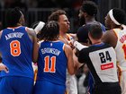 Dyson Daniels was ejected in the second quarter of Atlanta’s historic loss.