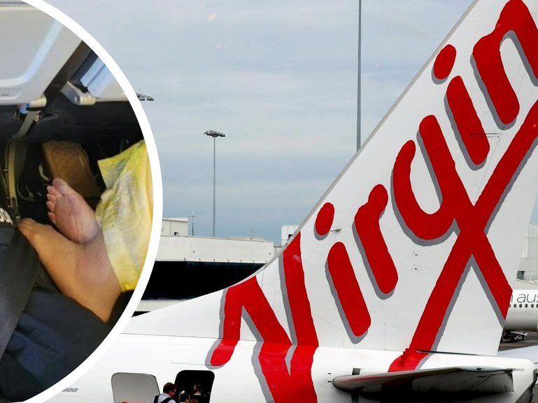 A passenger onboard a Virgin flight has been left repulsed by another traveller’s vile act onboard a domestic flight.