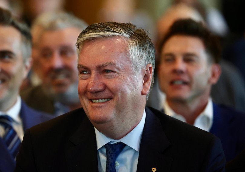 Eddie McGuire in the crowd.