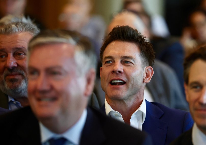 Ben Cousins in attendance for the State Memorial Service.