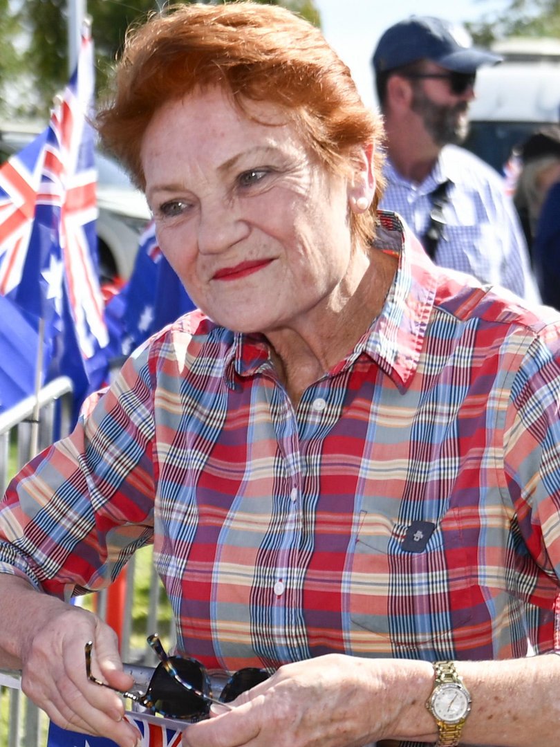 Pauline Hanson has made no secret One Nation wants to make a splash at the November state Victorian election. Picture: NewsWire / Martin Ollman.