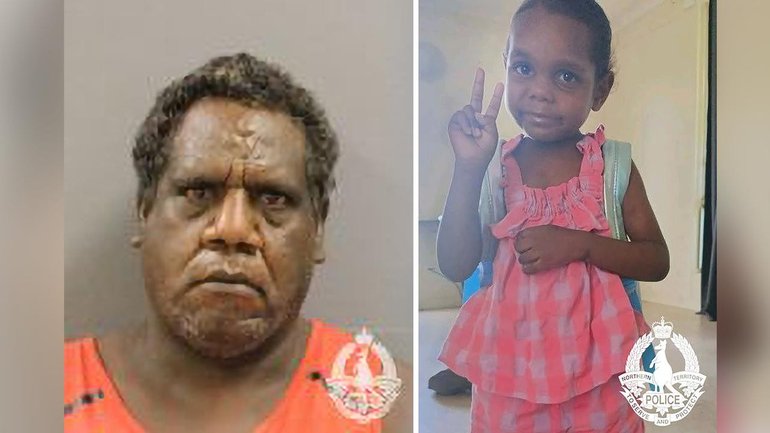 Jefferson Lewis is accused of abducting Kumanjayi Little Baby from a home near Alice Springs. (HANDOUT/NORTHERN TERRITORY POLICE FORCE)