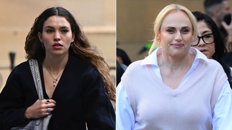 Actors Charlotte MacInnes and Rebel Wilson have accused each other of being greedy and self-serving. (Bianca De Marchi/AAP PHOTOS)
