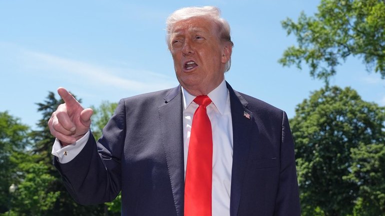 Donald Trump said "on a human basis," he did not prefer a military course of action in Iran. (AP PHOTO)