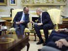 German Chancellor Friedrich Merz and US President Donald Trump. 