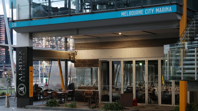 The restaurant was firebombed early on Saturday morning. Picture: NewsWire / David Crosling