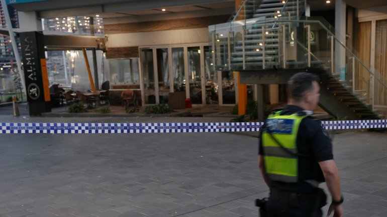 Accelerant was allegedly poured inside the venue before it was set alight. NewsWire / David Crosling