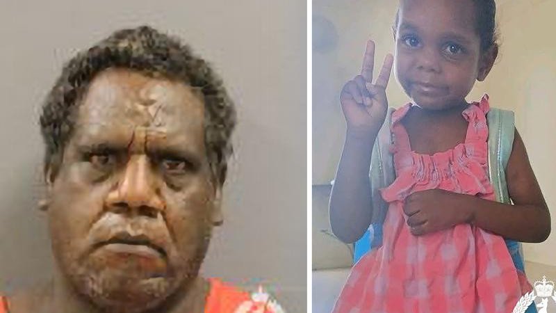 Jefferson Lewis is accused of abducting Kumanjayi Little Baby from a home near Alice Springs. (HANDOUT/NORTHERN TERRITORY POLICE FORCE)