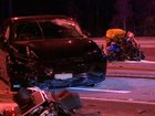 A young man is fighting for life after a motorbike crash at Redland Bay.