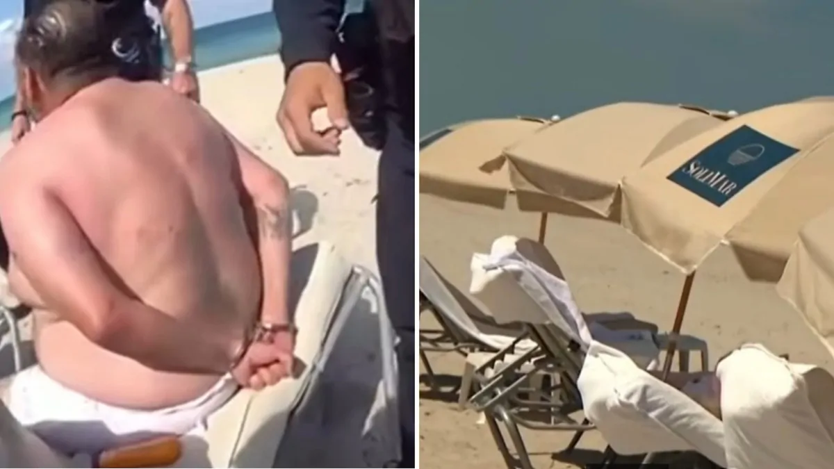 Florida Beach Brawl: Deck Chair Dispute Escalates to Naked Drill Threat and Taser Arrest