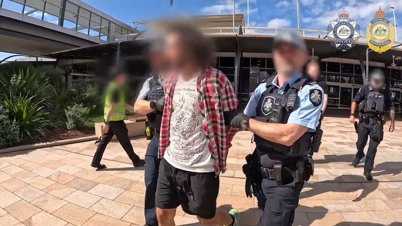Three men have been charged for allegedly importing 14kg of heroin at Sydney Airport.