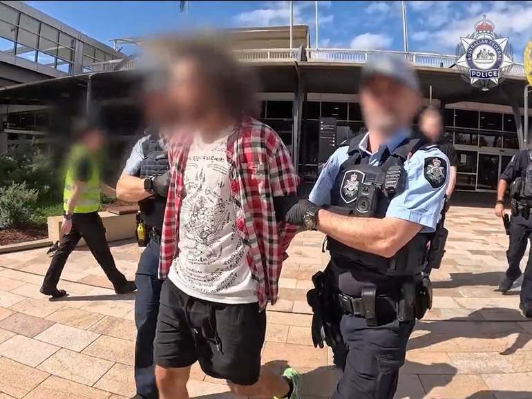 Three men have been charged for allegedly importing 14kg of heroin at Sydney Airport.