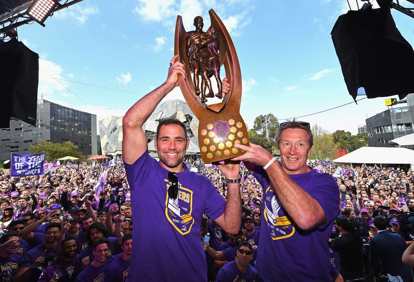 Craig Bellamy has been a master coach for Melbourne Storm.