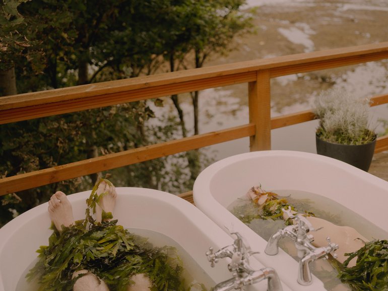 Seaweed baths are making a comeback in Ireland.