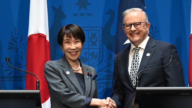 Sanae Takaichi and Anthony Albanese have signed agreements on defence, critical minerals and energy. 
