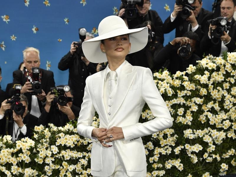 Zendaya is usually a fixture at the Met Gala, but looks to be skipping the 2026 event. (AP PHOTO)