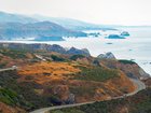 The famous 101 highway along the wild Pacific coast in Oregon and California, USA.
