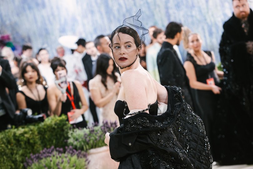 Claire Foy at The 2026 Met Gala Celebrating "Costume Art".