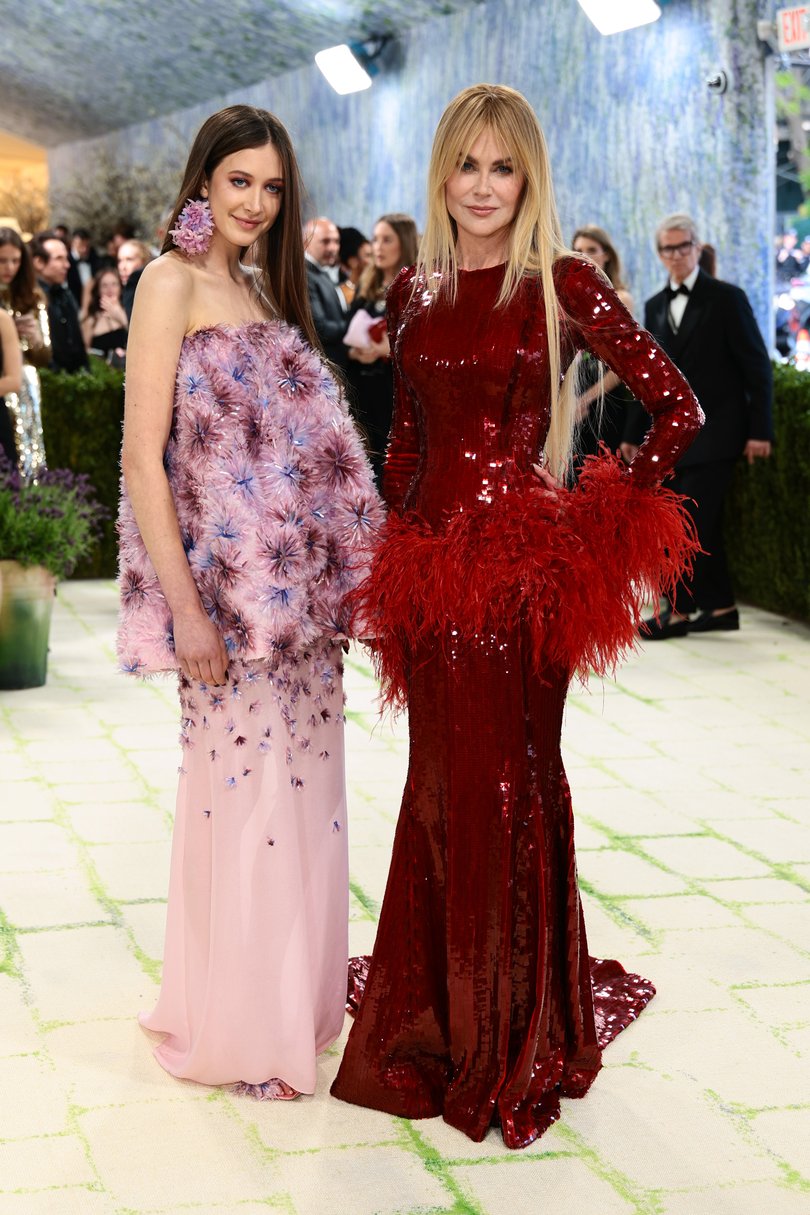 NEW YORK, NEW YORK - MAY 04: (L-R) Sunday Rose Kidman Urban and Nicole Kidman attend the 2026 Met Gala celebrating "Costume Art" at the Metropolitan Museum of Art on May 04, 2026 in New York City. (Photo by Dimitrios Kambouris/Getty Images for The Met Museum/Vogue)