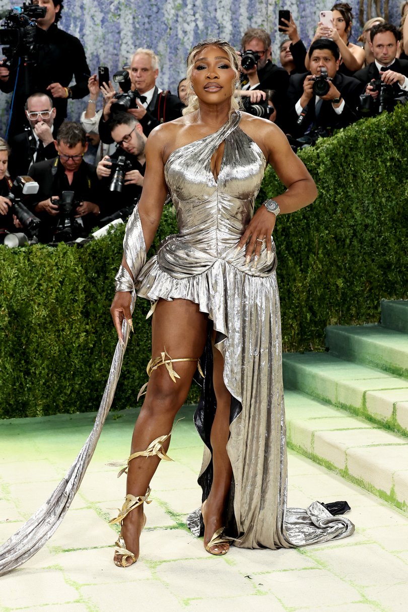 Serena Williams attends the 2026 Met Gala celebrating "Costume Art" at the Metropolitan Museum of Art.