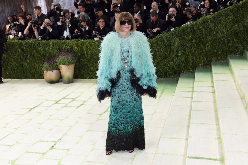 Anna Wintour attends the 2026 Met Gala Celebrating "Costume Art" at the Metropolitan Museum of Art on May 04, 2026 in New York City. 