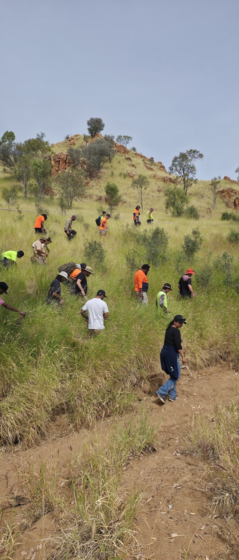 The search for five-year-old Sharon Granites in Alice Springs. 