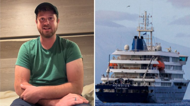 Jake Rosmarin is aboard MV Hondius, the cruise ship at the centre of the hantavirus outbreak.