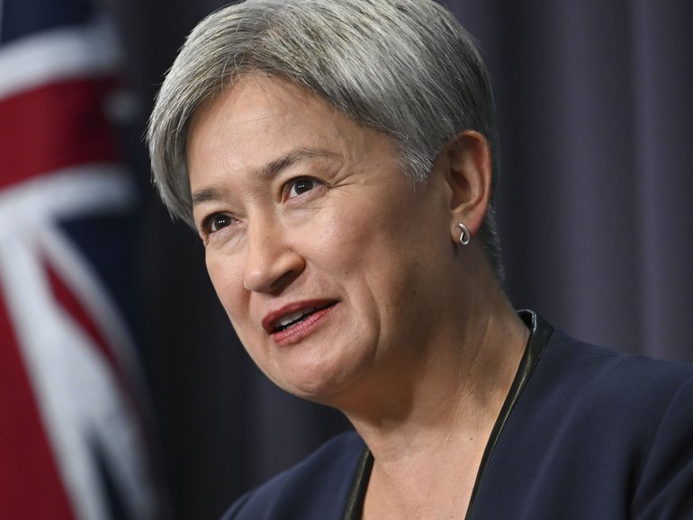 Foreign Affairs Penny Wong flew to Suva on Tuesday for high level talks.