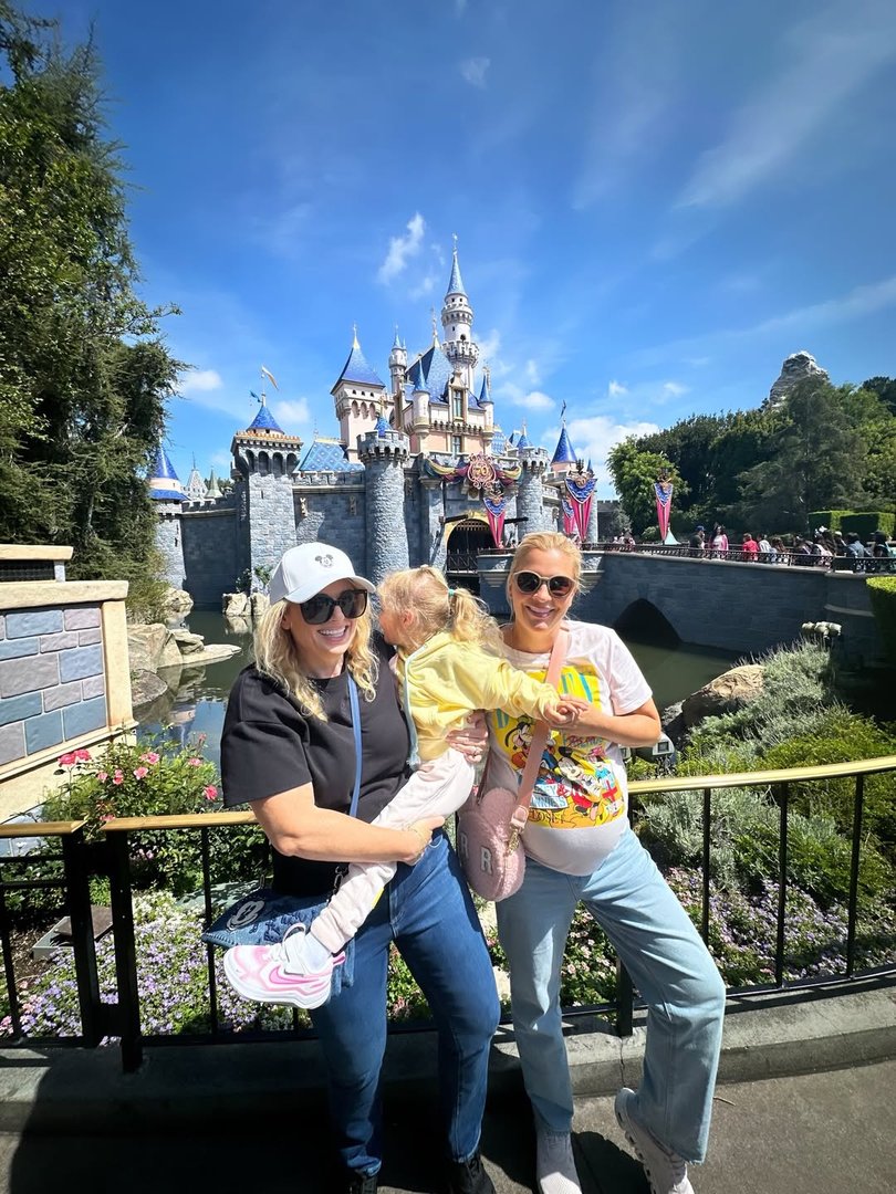 Rebel Wilson with wife Ramona Agruma and eldest daughter Royce Lillian Elizabeth.