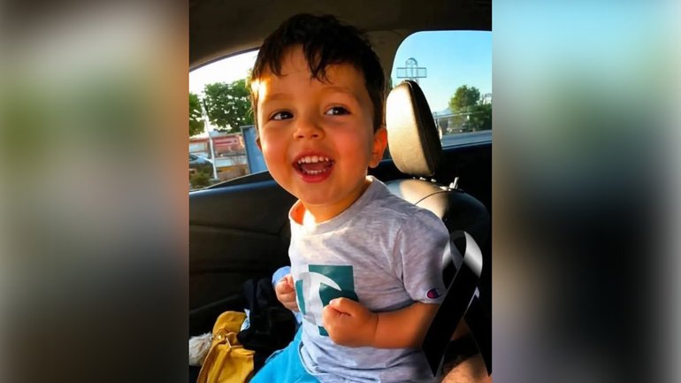 Vicente, 3, died of heat stroke after being left inside a car for 12 hours.