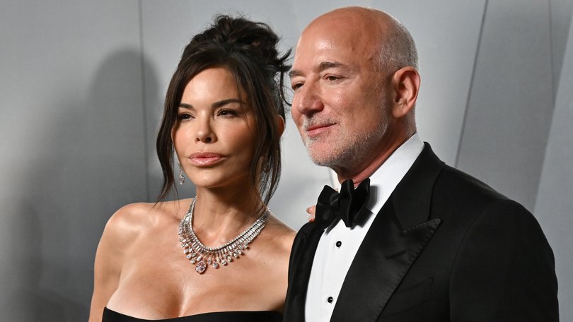 Jeff Bezos and Lauren Sanchez.