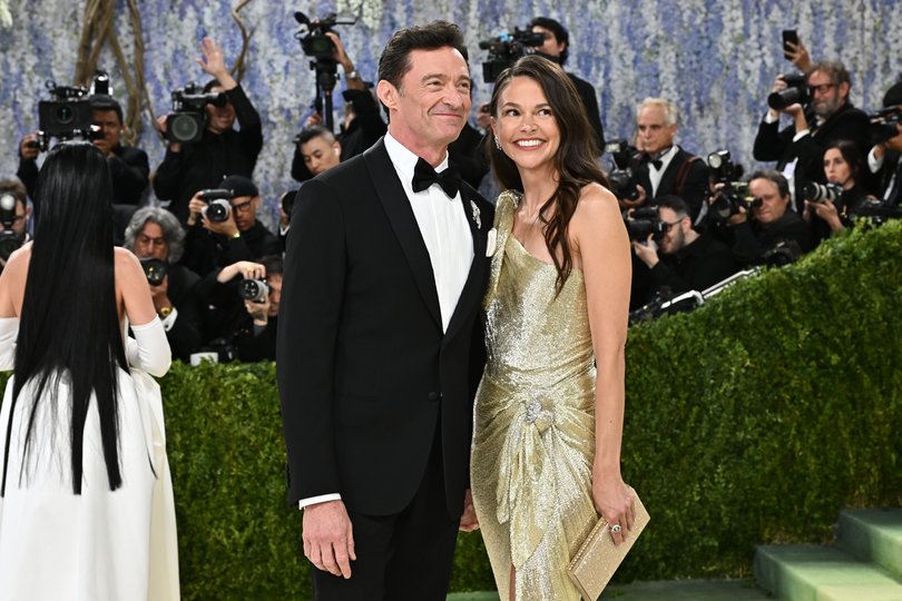 Hugh Jackman and Sutton Foster.