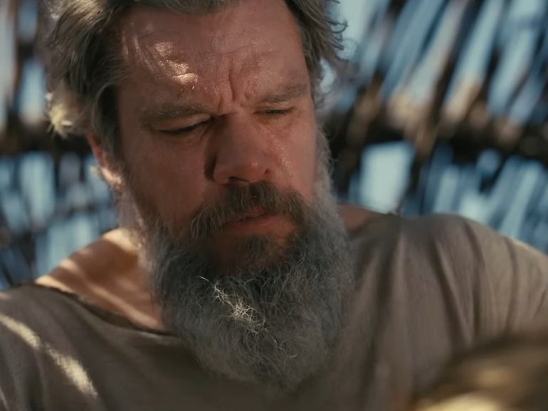 Matt Damon in The Odyssey trailer.