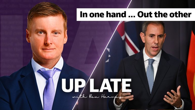 “Any cash handout from Chalmers will only be swallowed up by the mortgage” with Ben Harvey.
