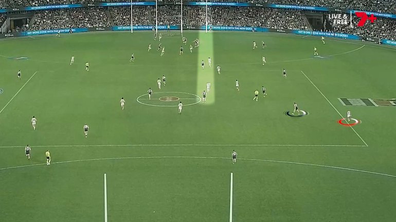 Carlton captain Patrick Cripps has been criticised for his performance against St Kilda.