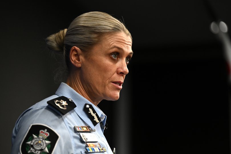 AFP Commissioner Krissy Barrett.