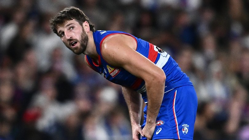 Marcus Bontempelli is battling knee and heel complaints.