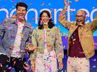 Canva founders Melanie Perkins, Cliff Obrecht and Cameron Adams.