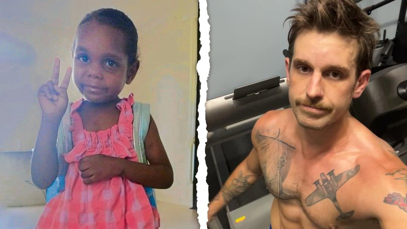 Australian comedian Alex Williamson (right) has received widespread backlash after he posted a ‘sickening’ TikTok video, making fun of Kumanjayi Little Baby’s abduction in the Northern Territory last month.