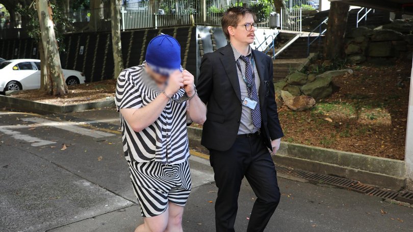 The accused was allegedly in possession of hundreds of files containing child and animal abuse material. Picture: NSW Police Media
