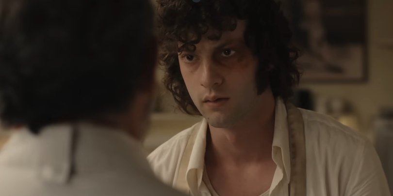 Dominic Sessa as Anthony Bourdain in Tony.