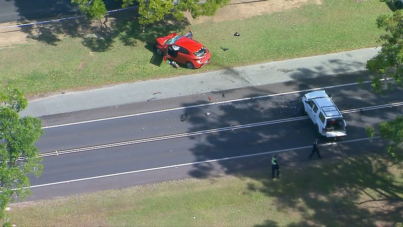 Police are investigating the scene of a fatal head-on crash on Archer St in Woodford.