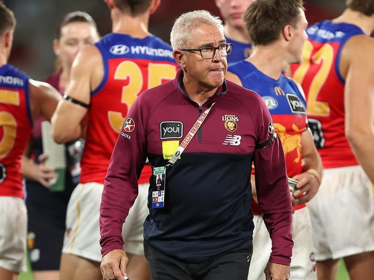 Chris Fagan wants to move on from the off-field drama that has stained Brisbane's win over Essendon. (Rob Prezioso/AAP PHOTOS)