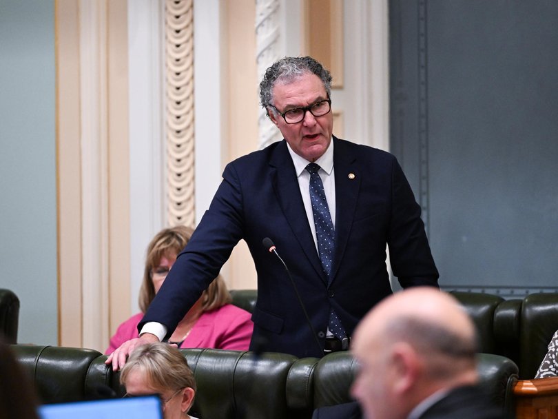 Queensland Education Minister John-Paul Langbroek said the incident has impacted thousands of educational institutions. Picture: Dan Peled / NewsWire