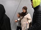 Women and children have arrived to tumultuous scenes on their return to Australia from Syria.
