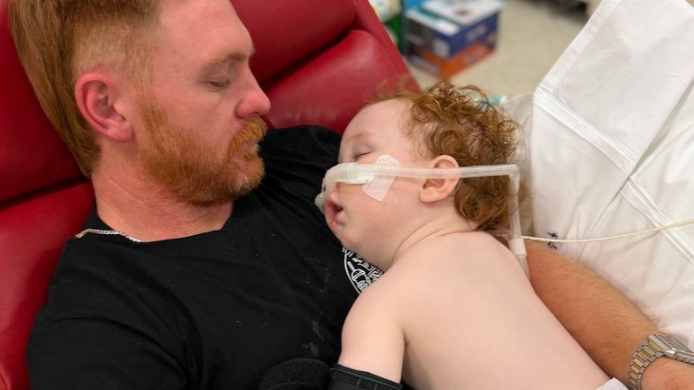 The family of a young Queensland boy who was left fighting for life after inhaling non-edible decorating powder have given a promising update on his condition